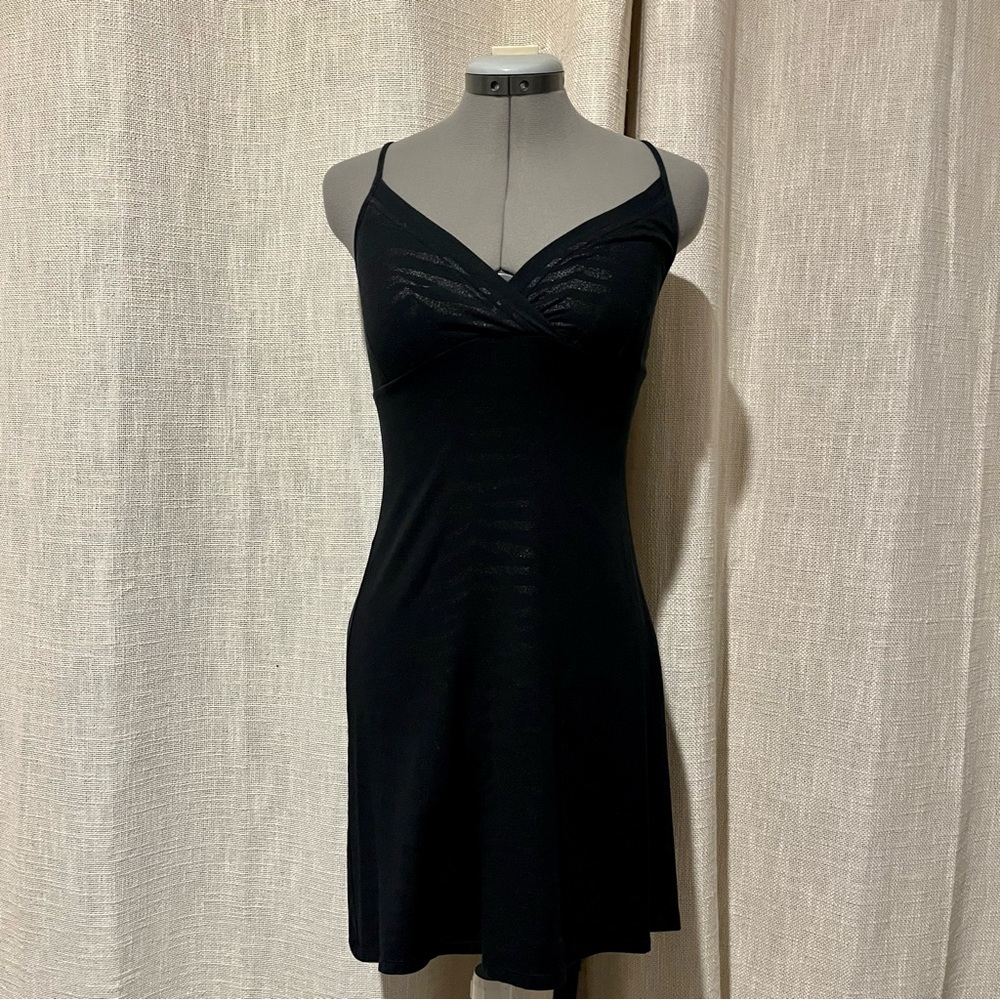 Express Black Spaghetti Strap Mini Dress
